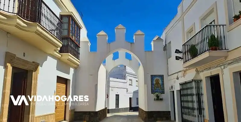 Vista exterior de Piso en venta en Rota