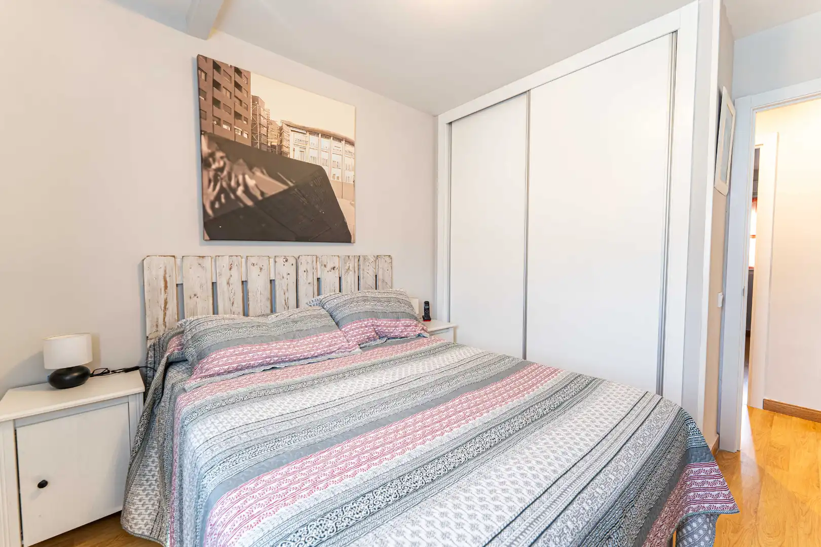 Bedroom of Flat for sale in Moralzarzal  with Air Conditioner, Heating and Private garden