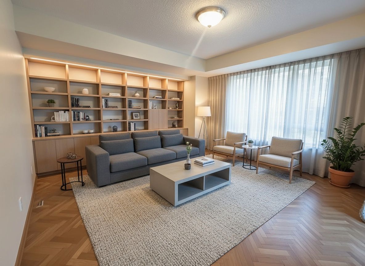 Living room of Flat for sale in  Madrid Capital  with Air Conditioner, Heating and Parquet flooring