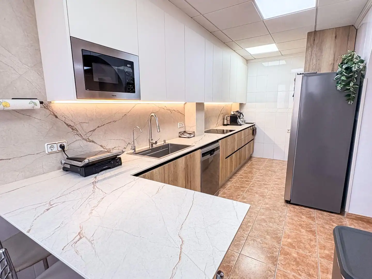 Cocina de Casa adosada en venta en Benejúzar con Aire acondicionado, Calefacción y Terraza