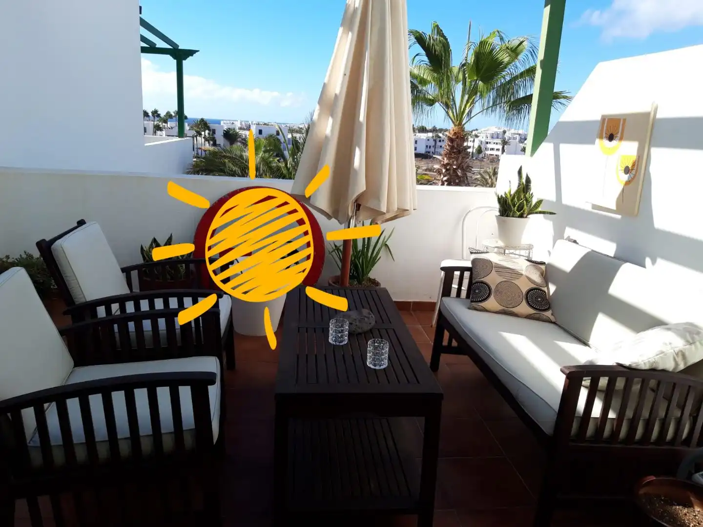 Terrassa de Casa o xalet en venda en Costa Teguise