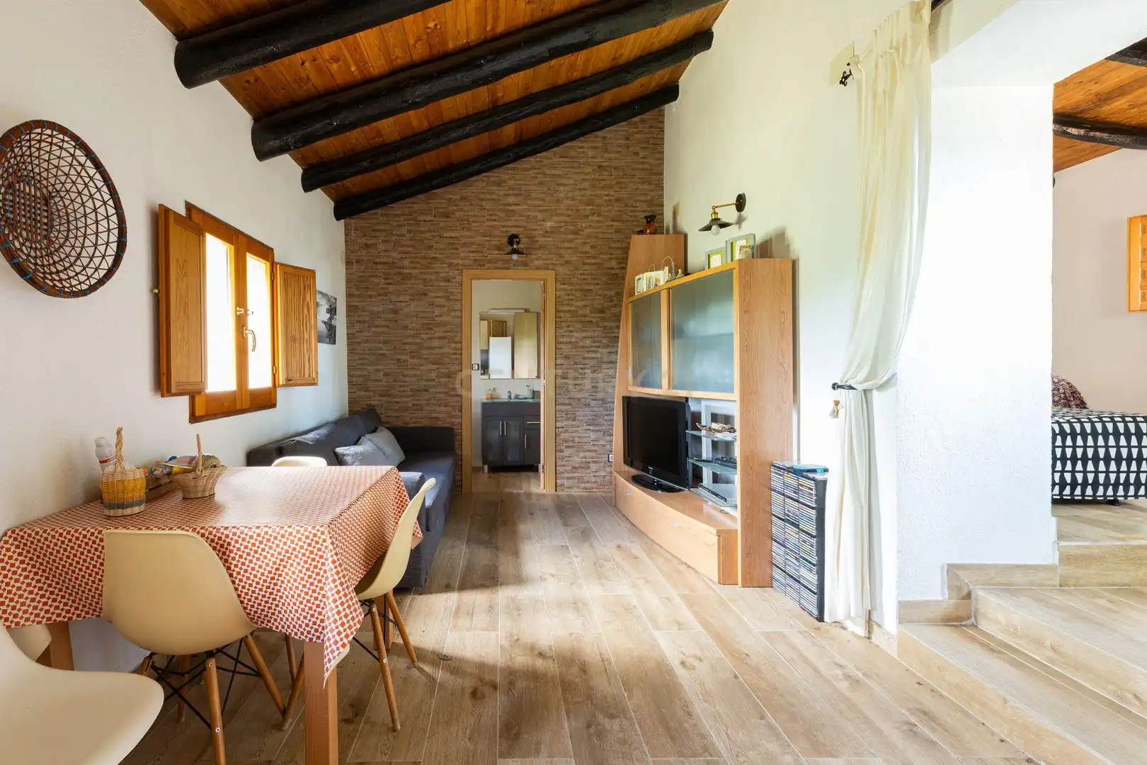 Living room of Country homes for sale in Piera  with Air Conditioner, Private garden and Storage room