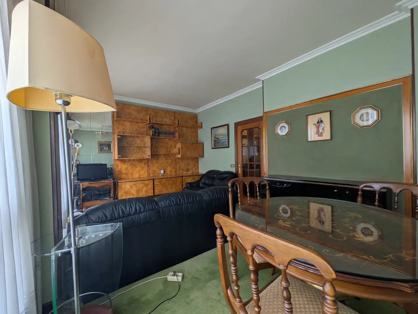 Sala de estar de Piso en venta en Bilbao  con Calefacción y Amueblado