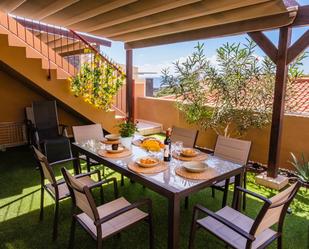 Terrace of House or chalet for sale in San Miguel de Abona  with Air Conditioner, Terrace and Swimming Pool