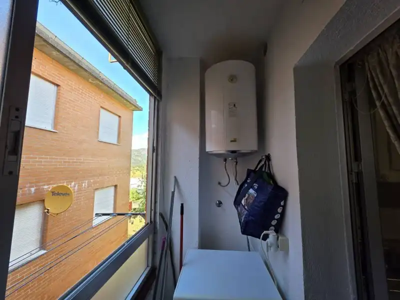 Balcony of Flat for sale in Plasencia  with Private garden