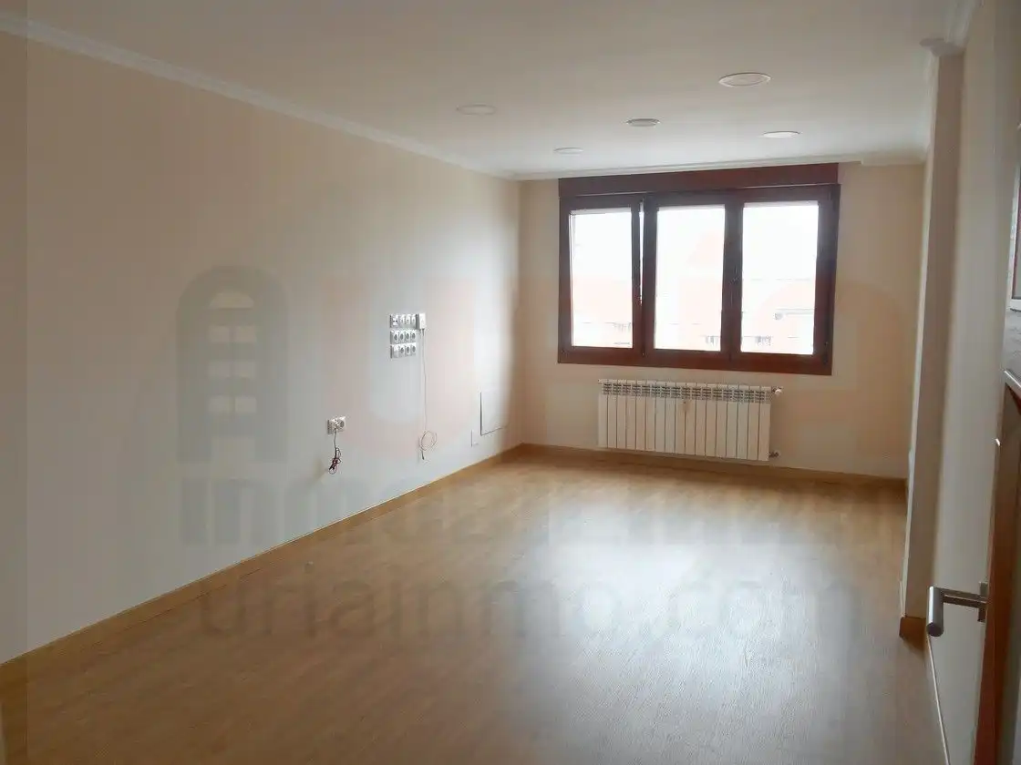 Sala d'estar de Pis de lloguer en Oviedo  amb Calefacció, Parquet i Forn