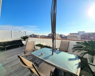 Terrace of Flat to rent in  Barcelona Capital  with Air Conditioner, Terrace and Furnished