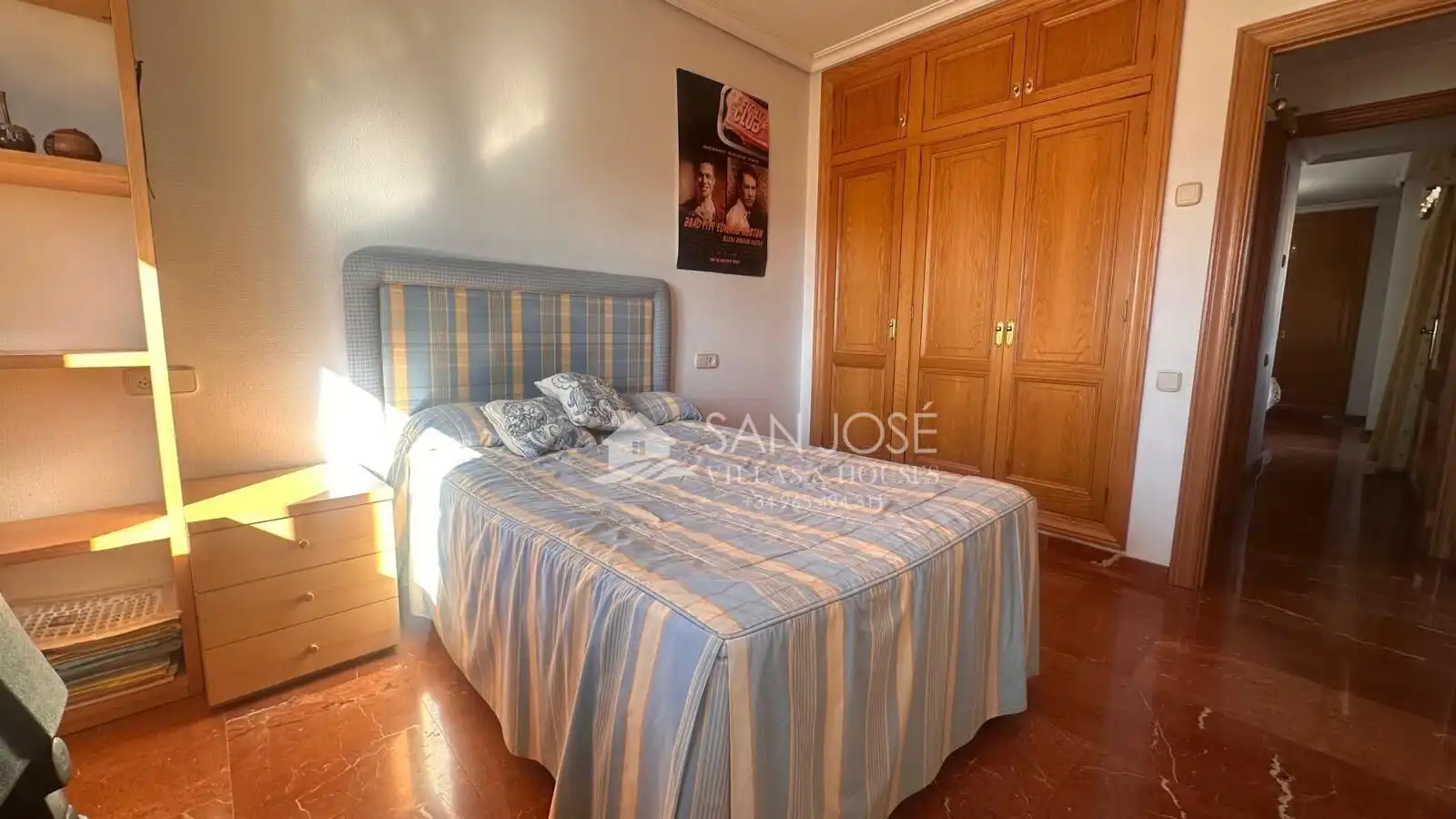 Bedroom of Flat for sale in Aspe  with Air Conditioner and Storage room