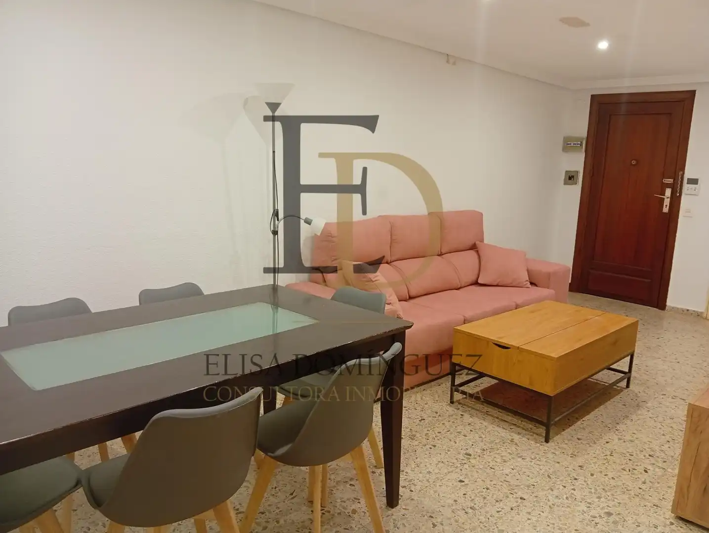 Sala de estar de Piso de alquiler en Salamanca con Calefacción, Amueblado y Balcón