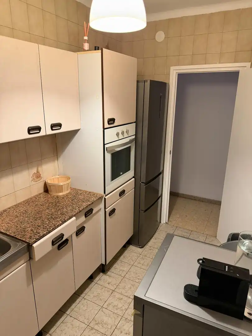 Küche von Wohnung zur Miete in Barcelona mit Klimaanlage, Heizung und Möbliert
