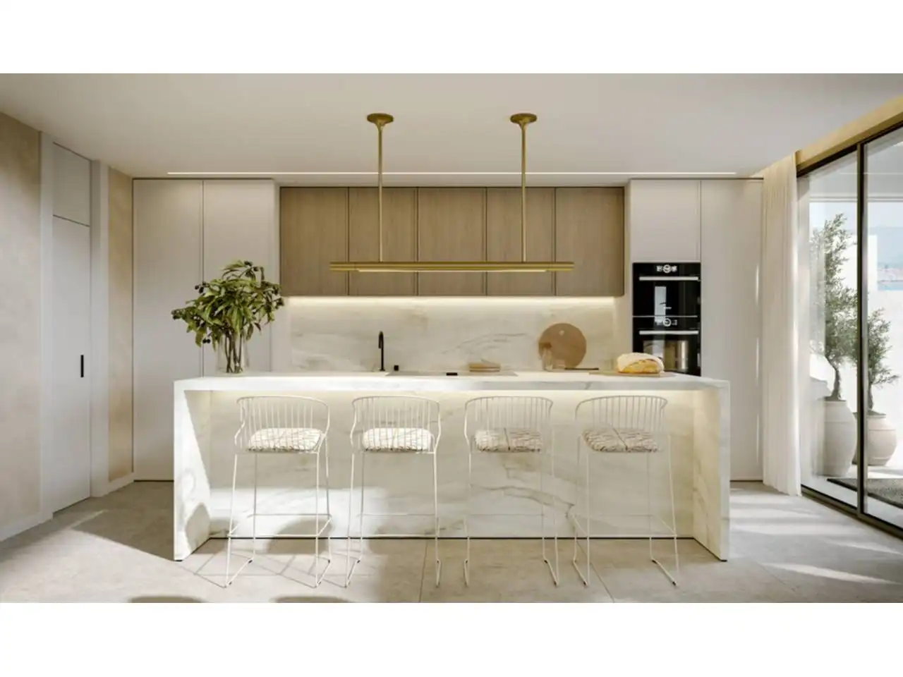 Cocina de Casa o chalet en venta en Almuñécar con Aire acondicionado, Terraza y Piscina
