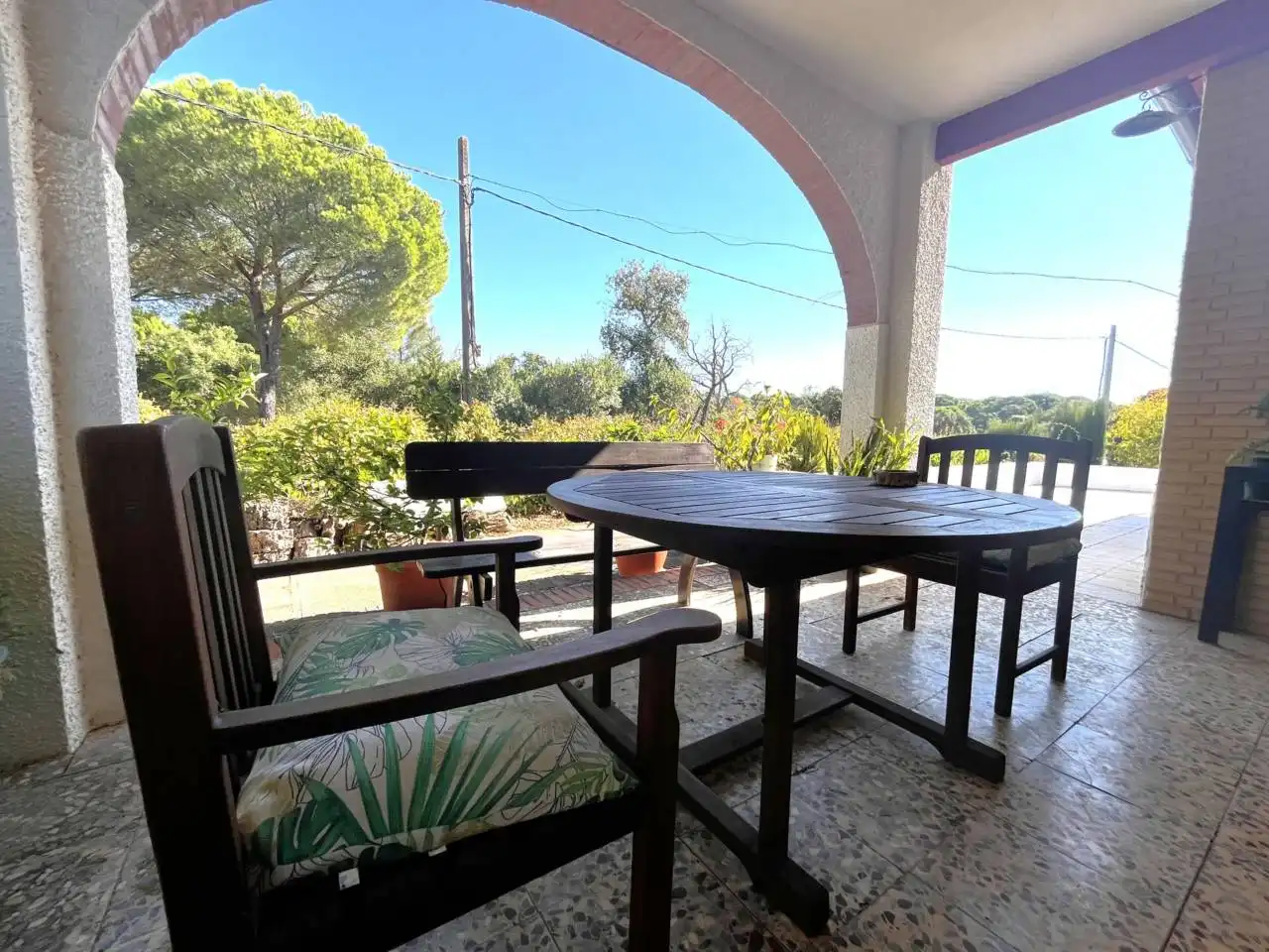 Jardín de Casa o chalet en venta en Valverde del Camino con Jardín privado, Terraza y Amueblado