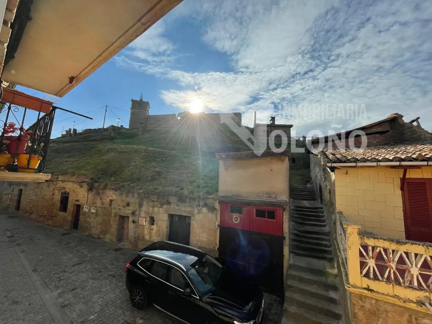 Vista exterior de Casa o chalet en venta en San Vicente de la Sonsierra con Calefacción