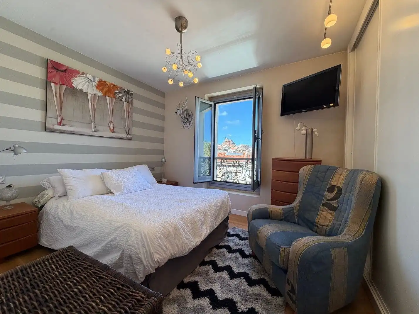 Bedroom of Flat for sale in Avilés  with Heating, Parquet flooring and Storage room