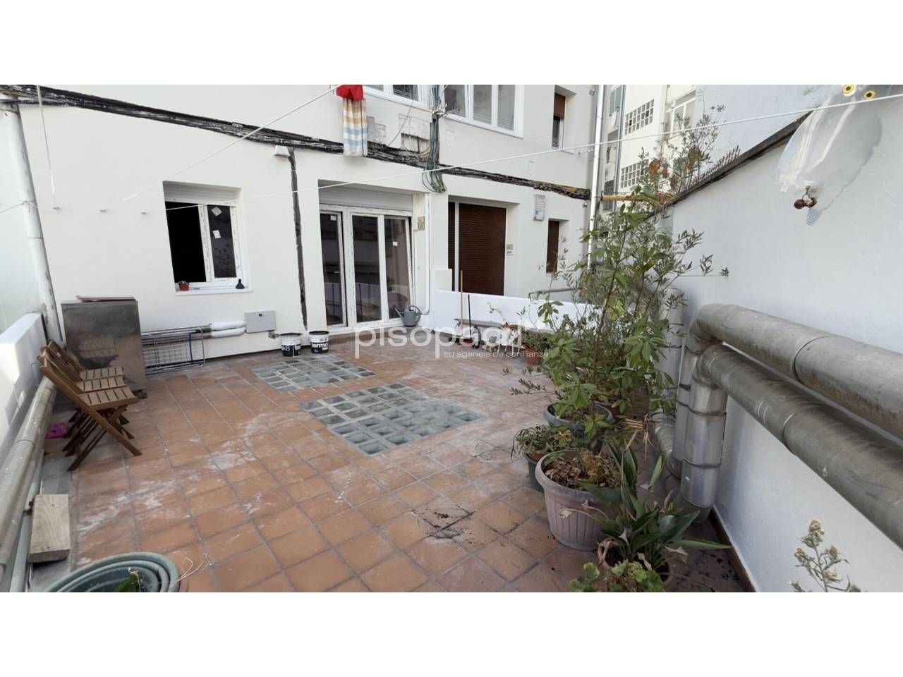 Terrassa de Pis en venda en  Pamplona / Iruña amb Calefacció, Parquet i Terrassa