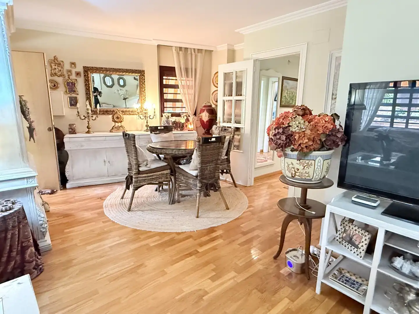 Comedor de Casa adosada en venta en Sant Joan d'Alacant con Jardín privado y Piscina comunitaria