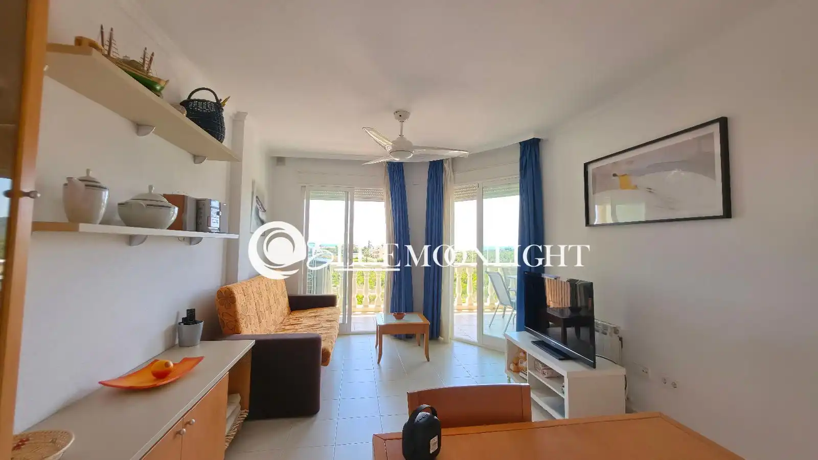 Sala de estar de Ático en venta en Peñíscola / Peníscola con Aire acondicionado, Calefacción y Terraza