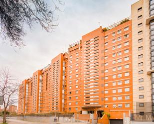 Exterior view of Attic for sale in  Madrid Capital  with Air Conditioner, Heating and Terrace