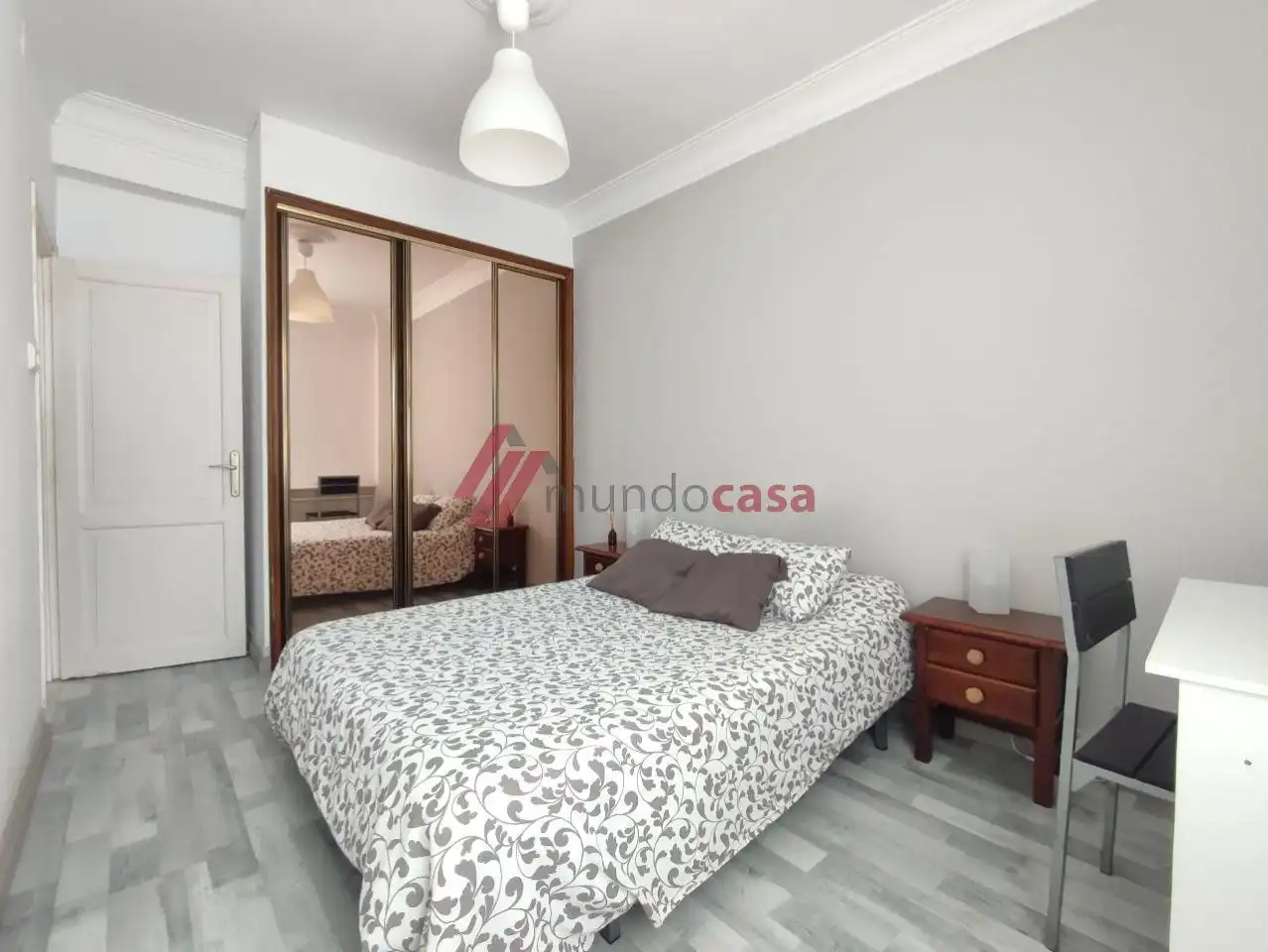 Bedroom of Flat for rent in Ferrol  with Heating and Furnished