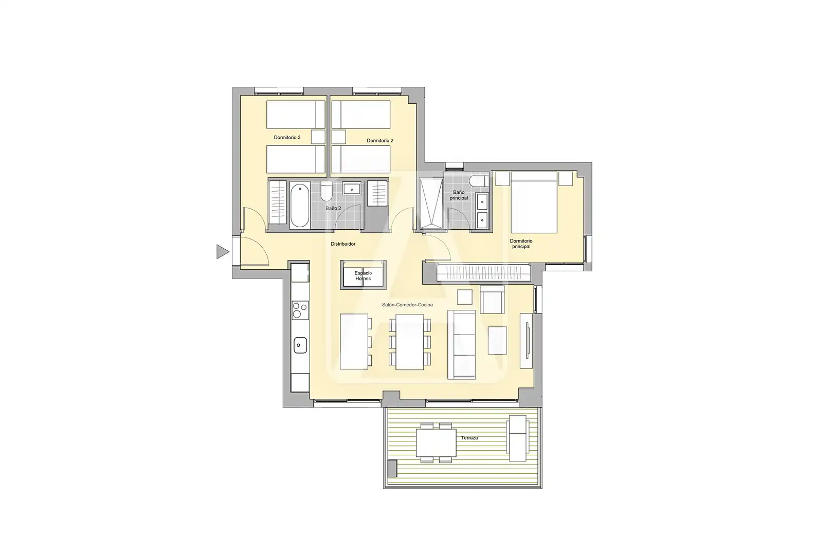 Appartement compact avec piscine à vendre à Zona Levante - Playa Fossa, imagen 20