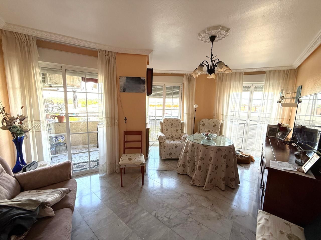 Bedroom of Flat for sale in Badajoz Capital  with Air Conditioner