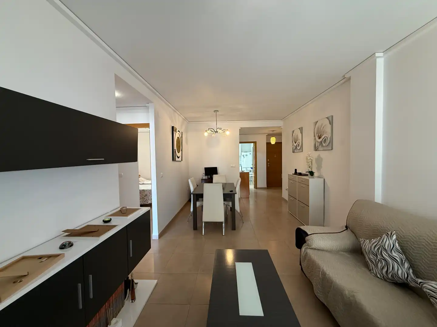 Living room of Flat for sale in Dénia  with Air Conditioner, Heating and Terrace