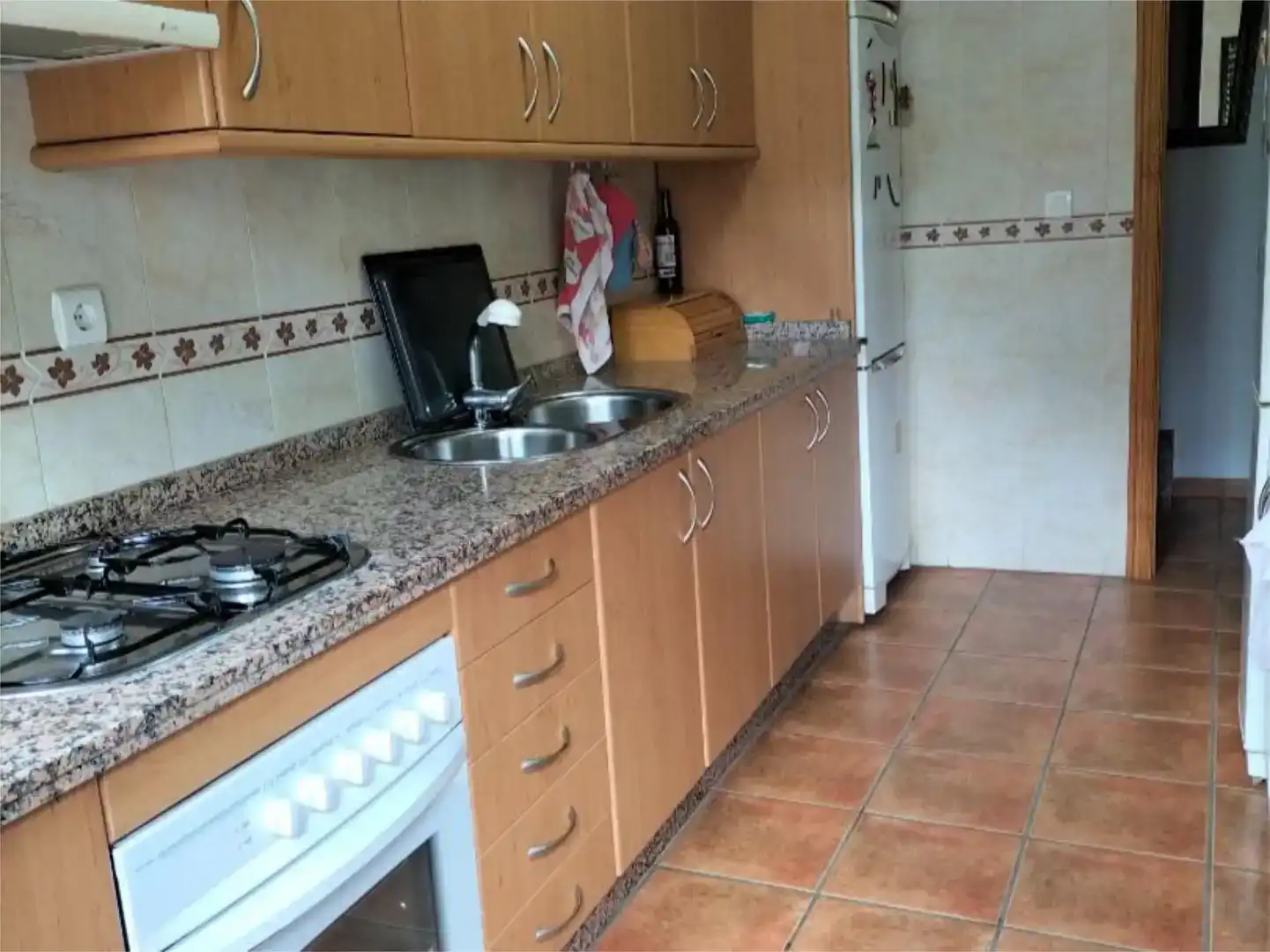 Cuina de Casa adosada en venda en Pedroso de Acim amb Aire condicionat