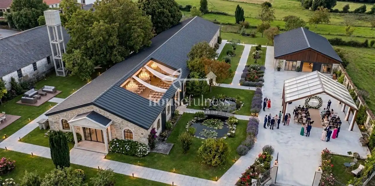 Terrassa de Casa o xalet en venda en San Sadurniño amb Calefacció, Jardí privat i Terrassa