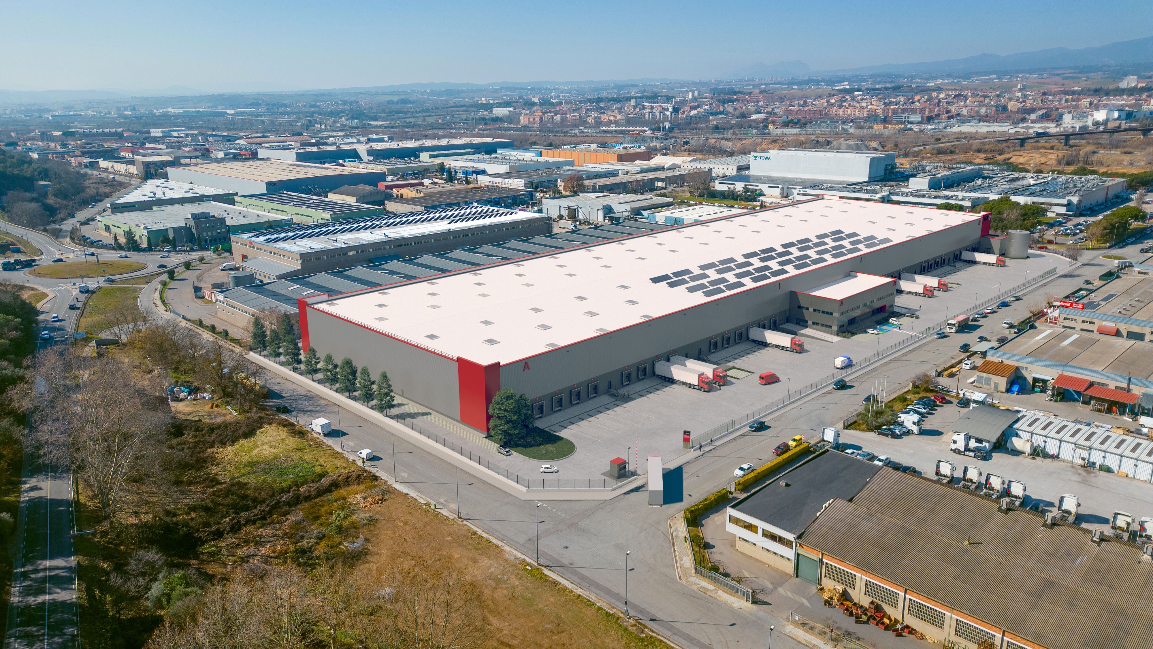Exterior view of Industrial buildings to rent in Martorelles