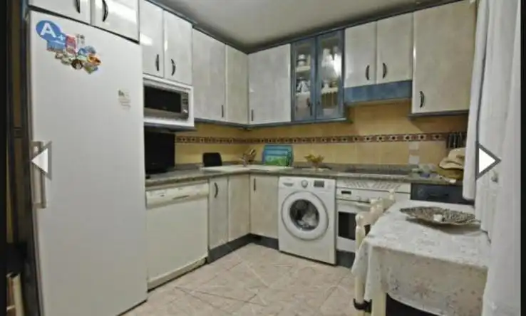 Cocina de Piso en venta en Olmedo con Calefacción, Jardín privado y Terraza