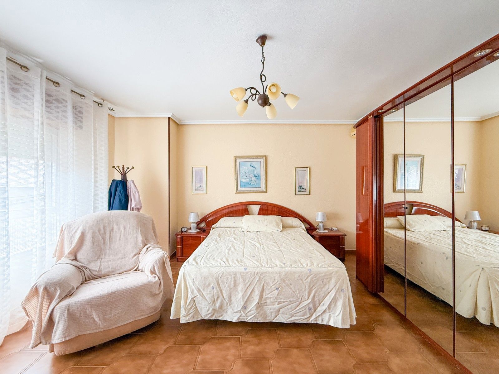 Bedroom of Flat for sale in Águilas  with Air Conditioner, Terrace and Storage room