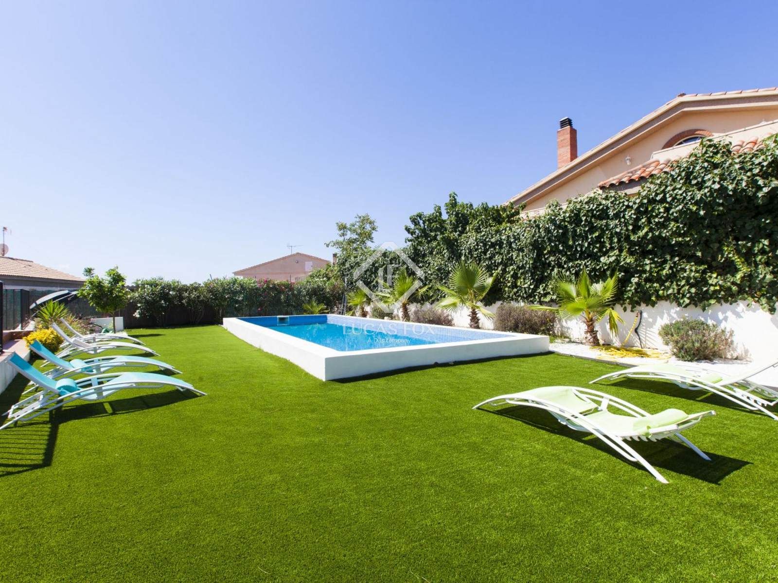 Piscina de Casa o chalet en venta en Olivella con Aire acondicionado, Calefacción y Jardín privado