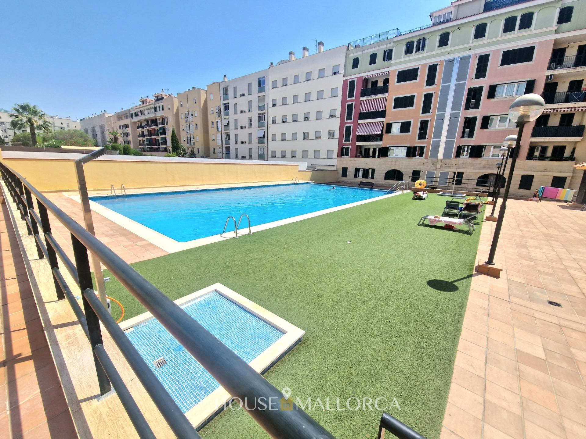 Piscina de Apartament en venda en  Palma de Mallorca
