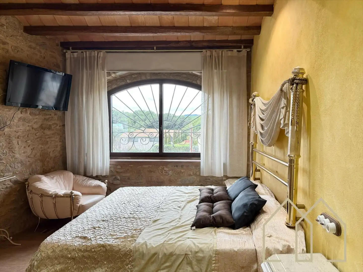 Habitación de Casa o chalet en venta en Sant Joan de Mollet con Aire acondicionado, Calefacción y Jardín privado