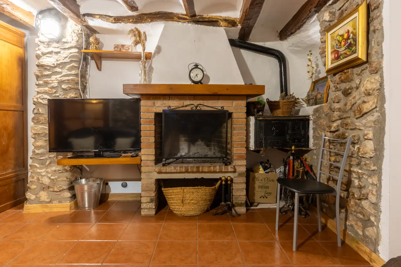 Living room of Country homes for sale in Vila-rodona  with Terrace, Furnished and Oven