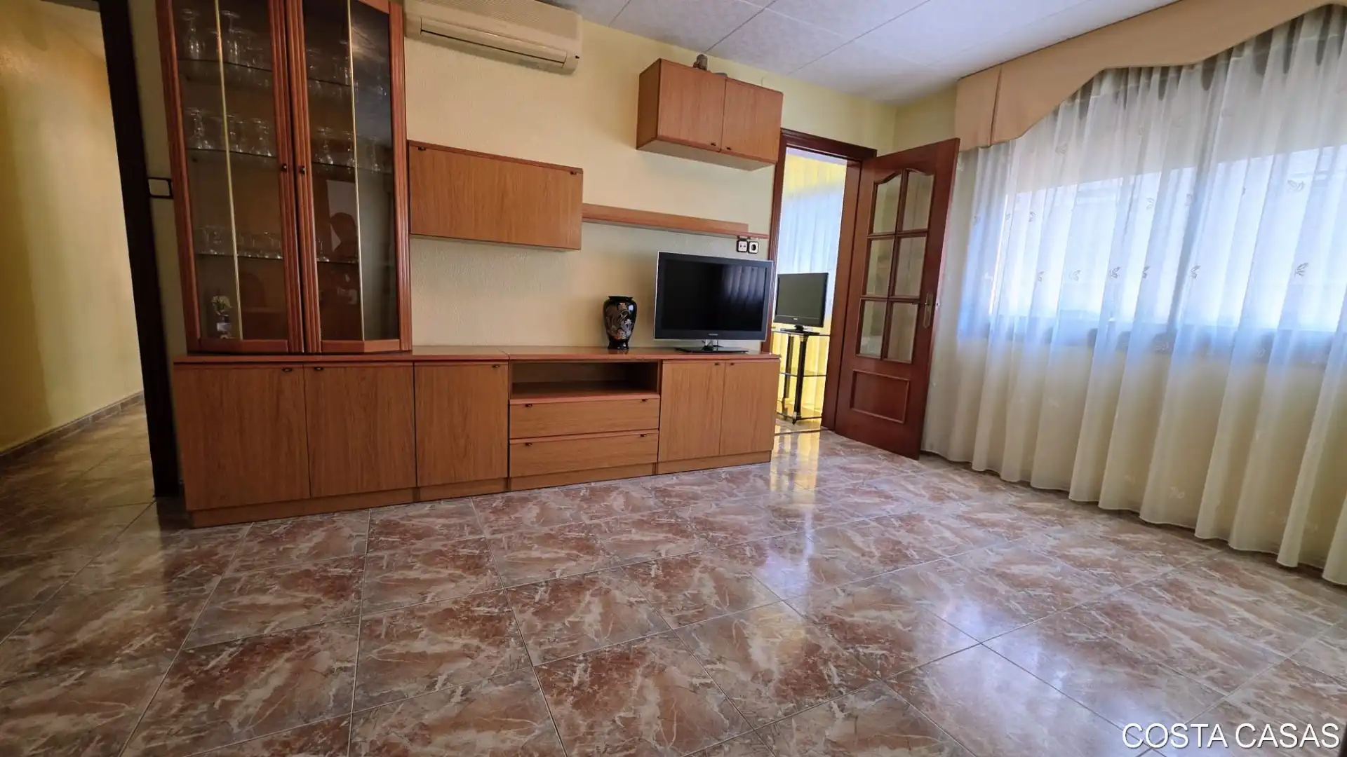 Sala de estar de Piso en venta en Castelldefels con Aire acondicionado, Balcón y Alarma