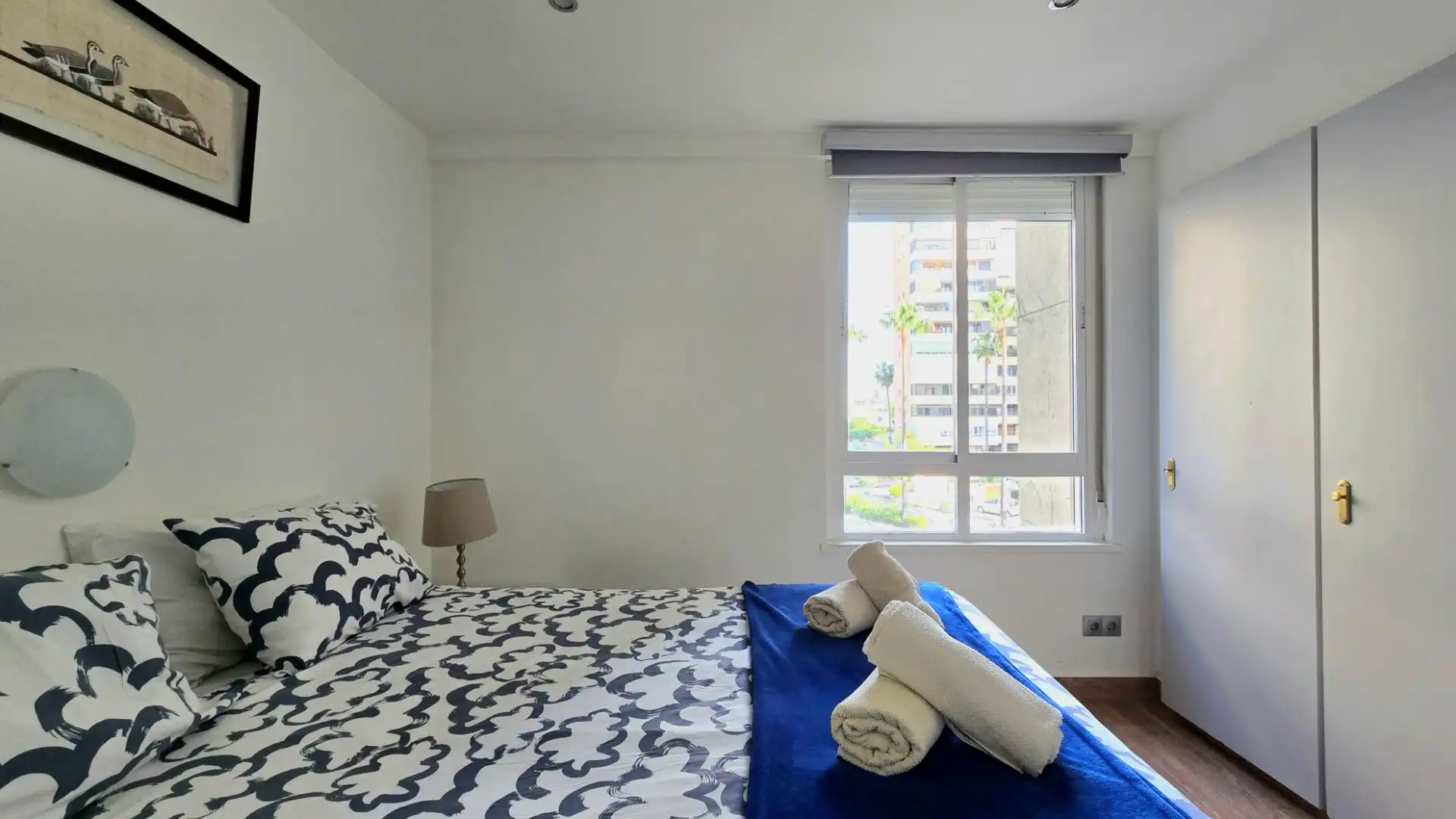 Schlafzimmer von Wohnungen zum Verkauf in Torremolinos mit Privatgarten, Möbliert und Gemeinschaftspool