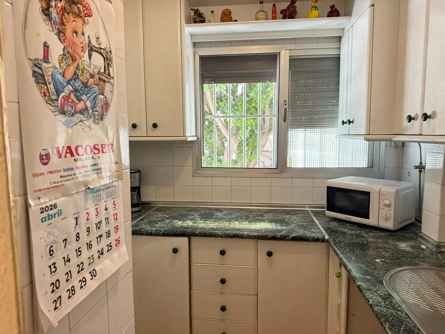 Cuina de Pis en venda en Málaga amb Aire condicionat i Alarma