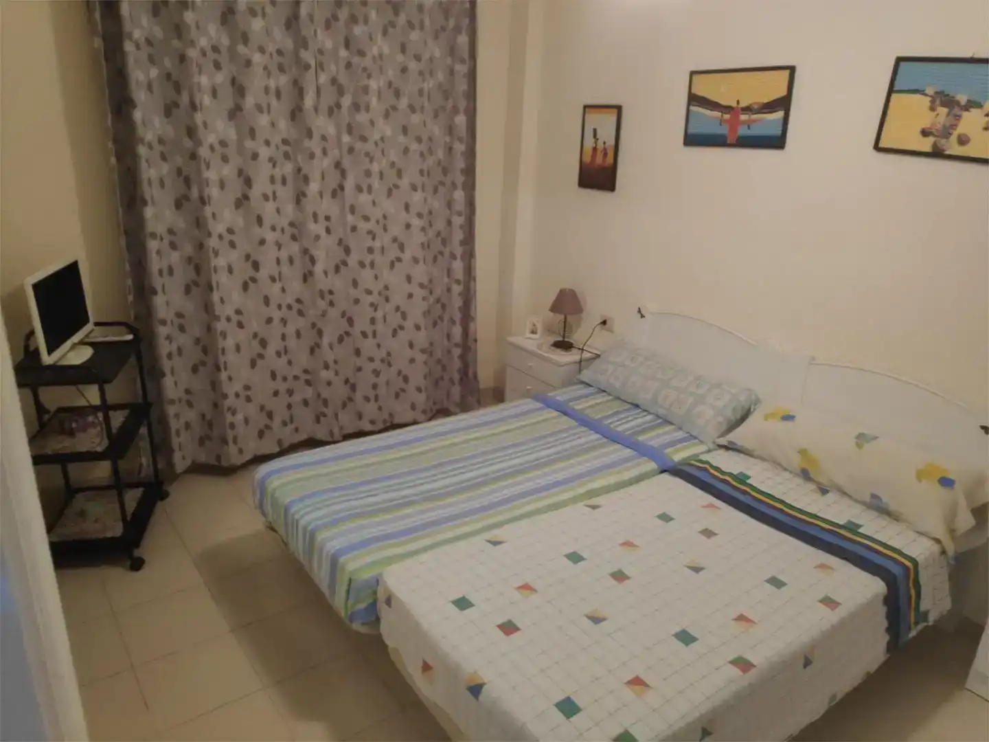 Dormitori de Apartament de lloguer en Arona amb Jardí privat, Piscina i Moblat