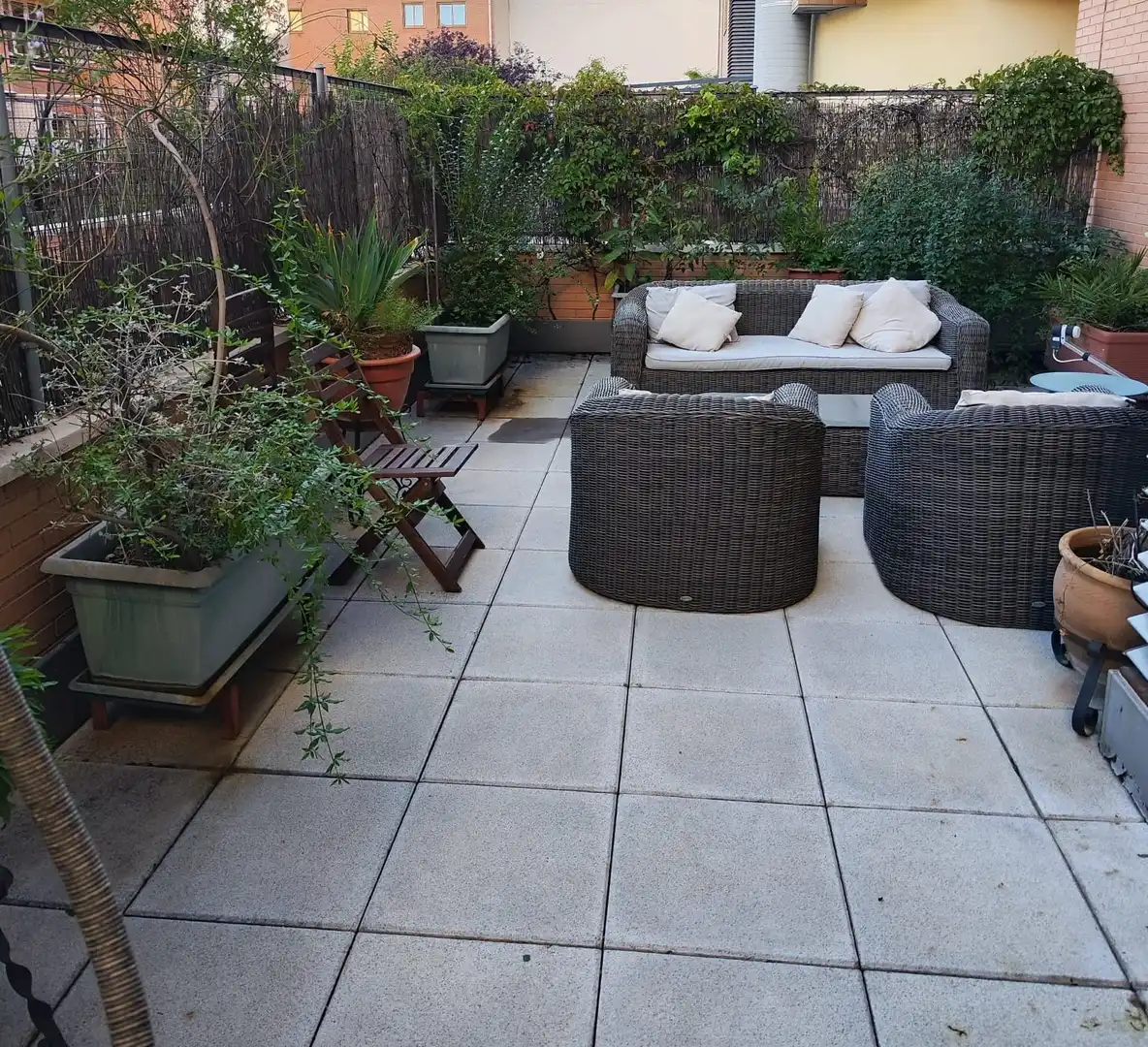 Terraza de Planta baja en venta en Madrid con Aire acondicionado, Calefacción y Parquet
