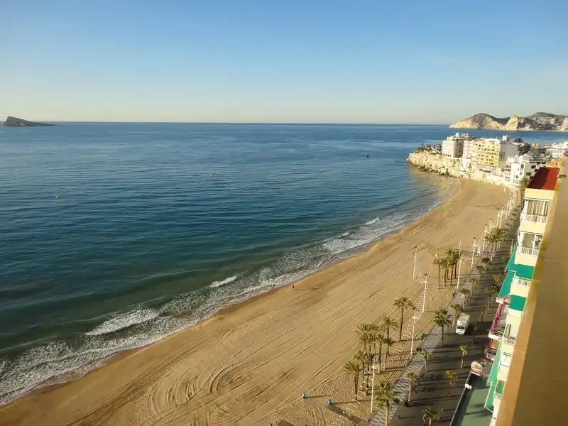 Vista exterior de Pis en venda en Benidorm amb Terrassa, Piscina i Piscina comunitària
