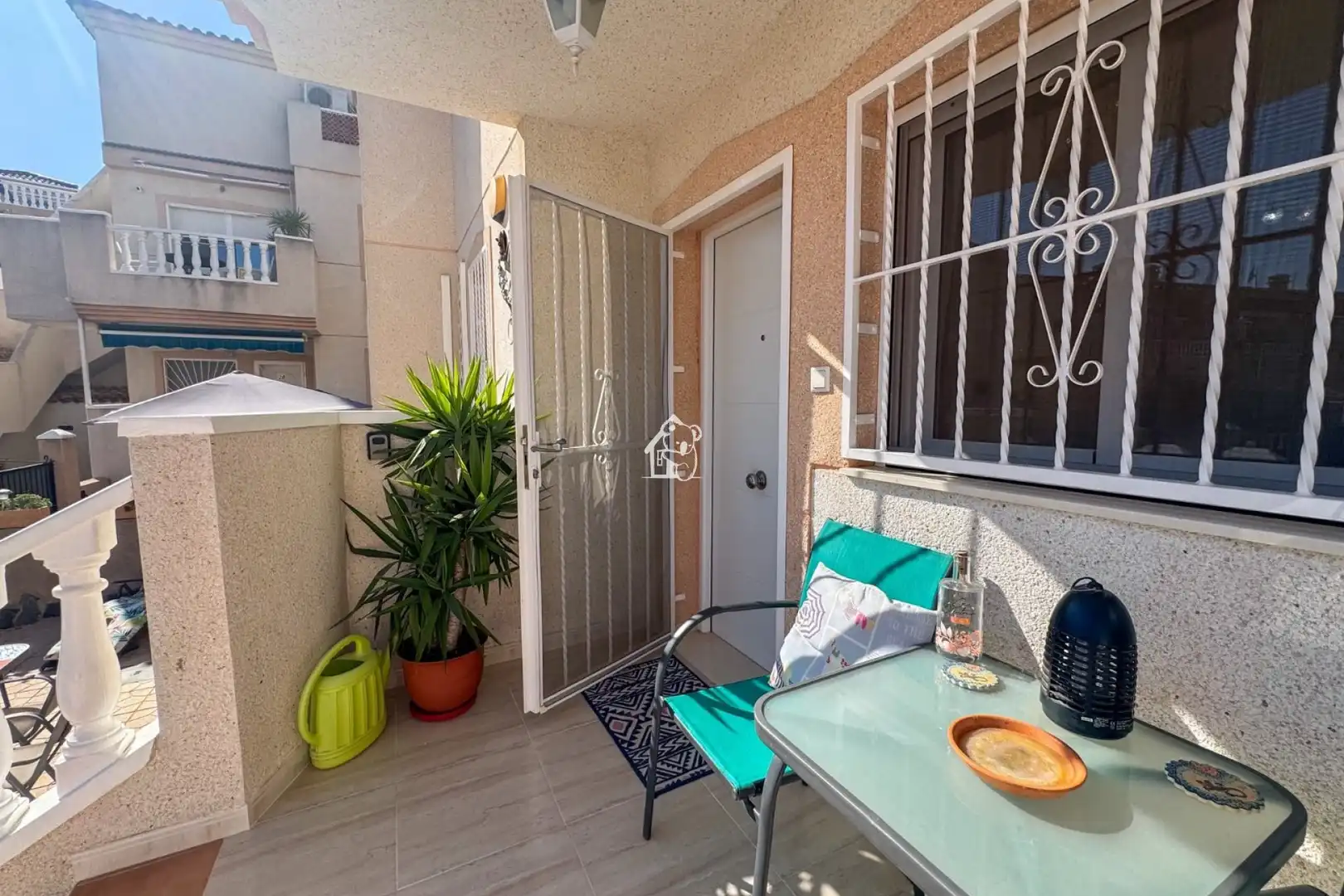 Terrasse von Wohnung zur Miete in Rojales mit Klimaanlage, Privatgarten und Terrasse