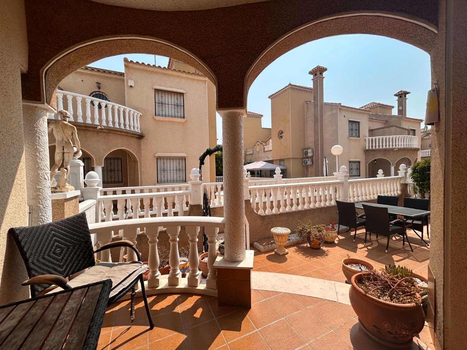 Terrace of Duplex for sale in Orihuela  with Air Conditioner, Heating and Swimming Pool