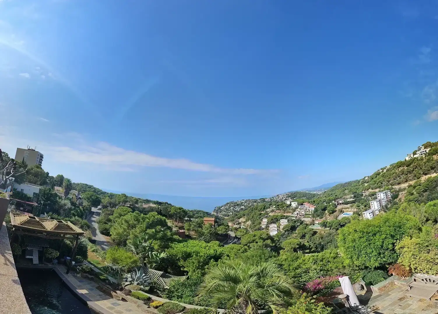 Vista exterior de Casa o chalet en venta en Lloret de Mar con Aire acondicionado, Jardín privado y Terraza