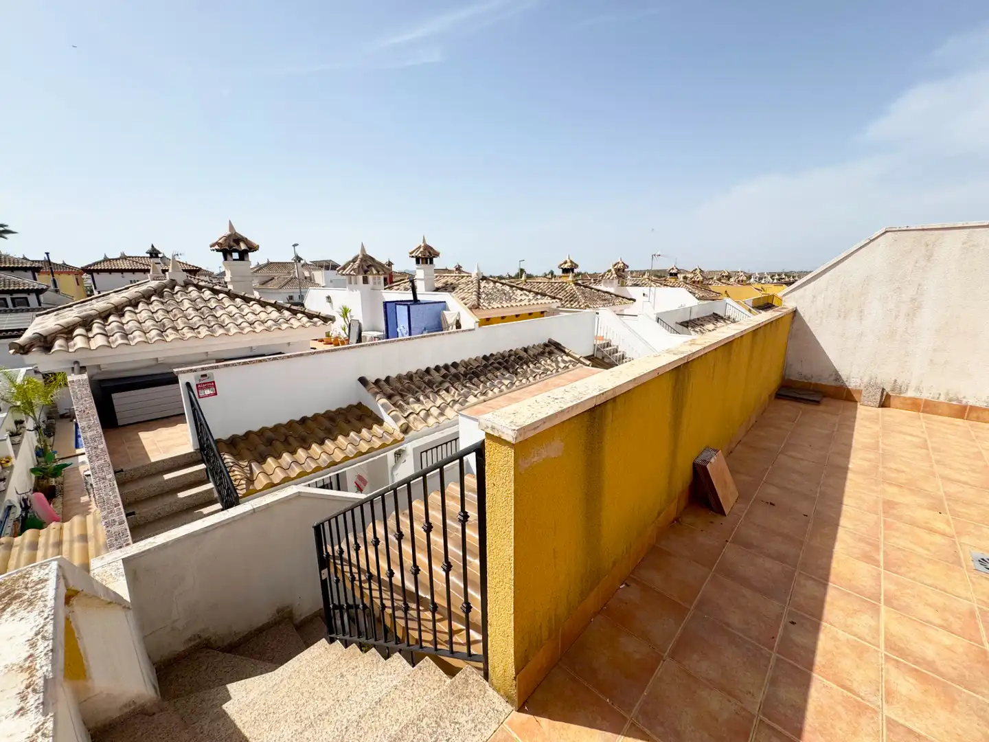Vista exterior de Casa adosada en venta en Murcia con Aire acondicionado, Jardín privado y Terraza