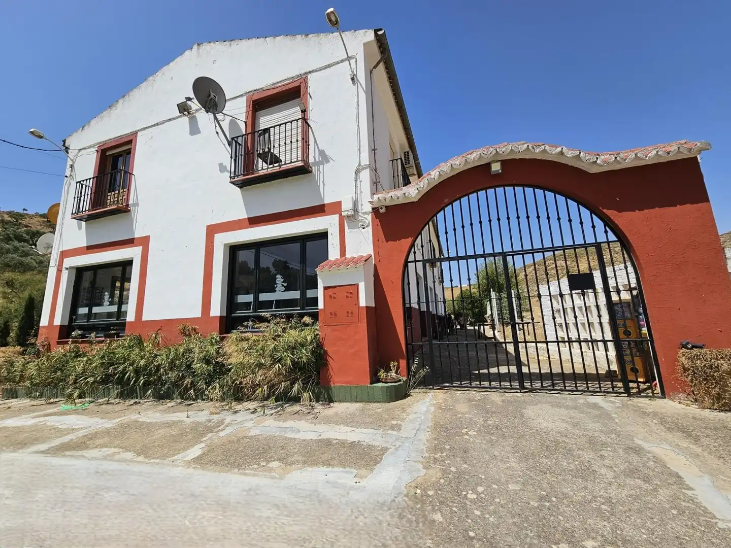 Vista exterior de Finca rústica en venta en Antequera con Aire acondicionado, Calefacción y Amueblado
