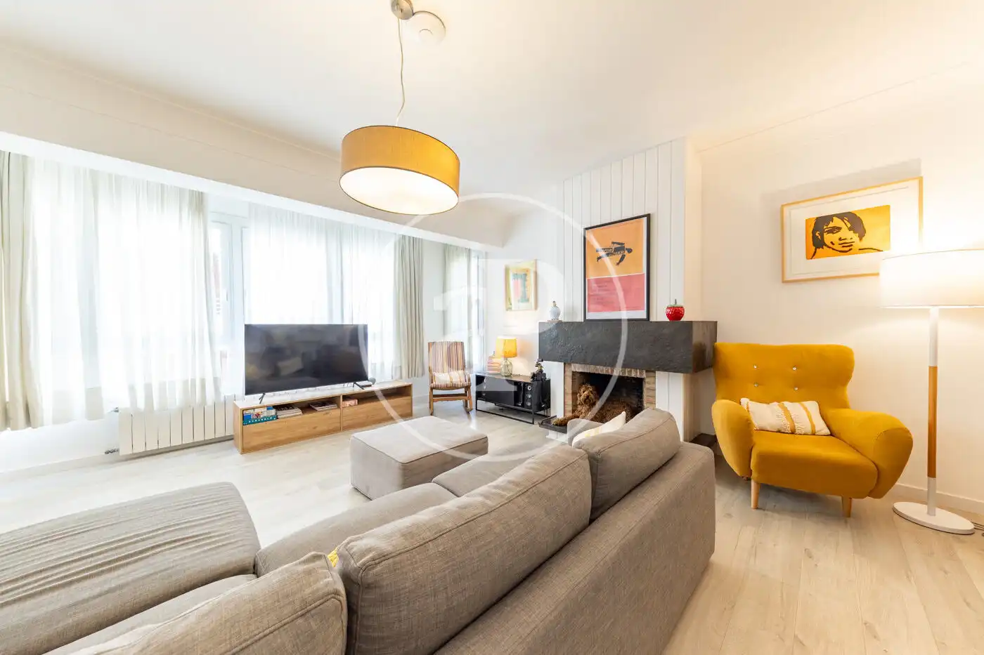 Sala de estar de Piso en venta en  Palma de Mallorca con Aire acondicionado, Calefacción y Terraza