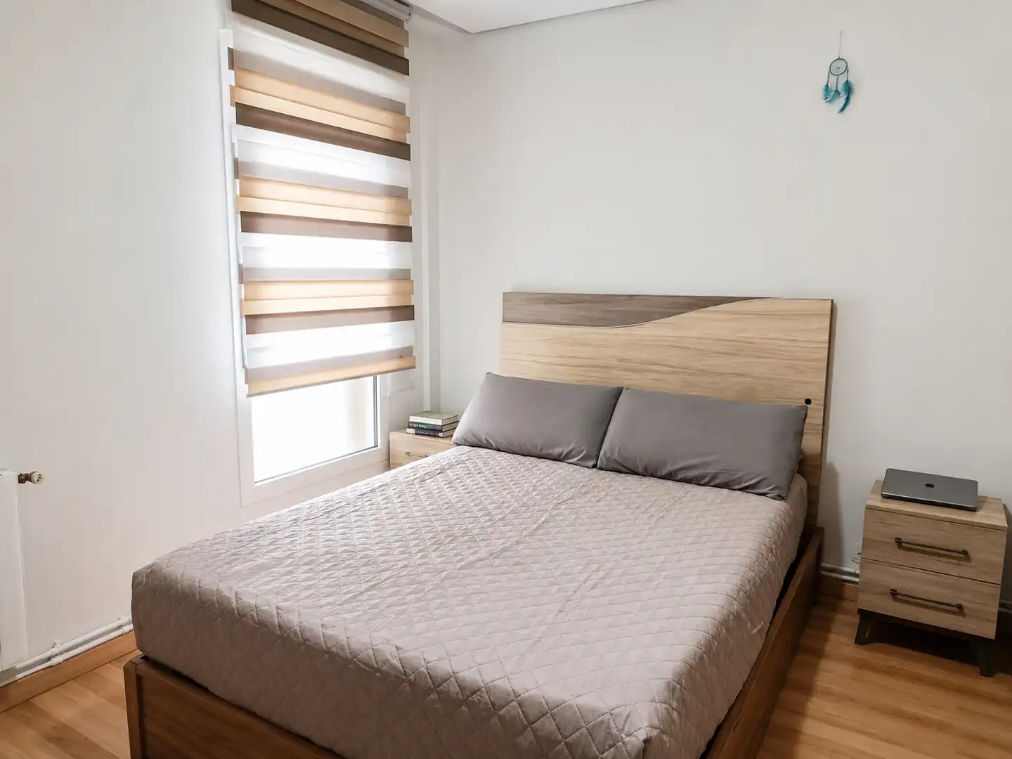 Dormitori de Pis de lloguer en Santander amb Calefacció, Terrassa i Moblat