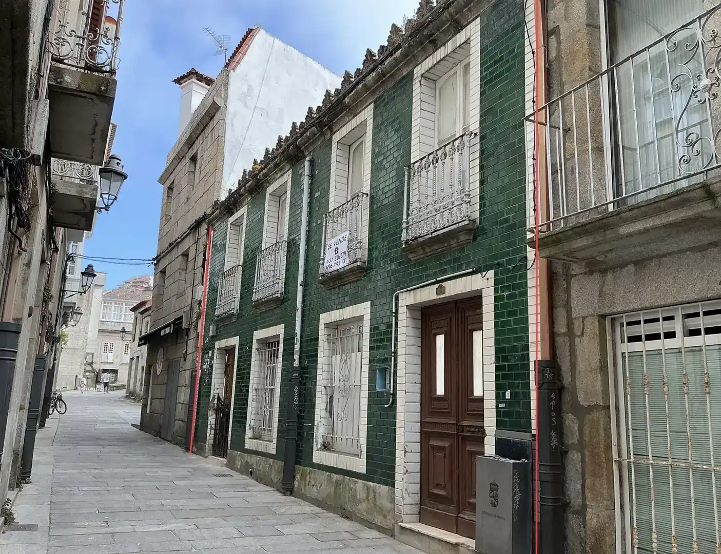 Vista exterior de Piso en venta en Baiona