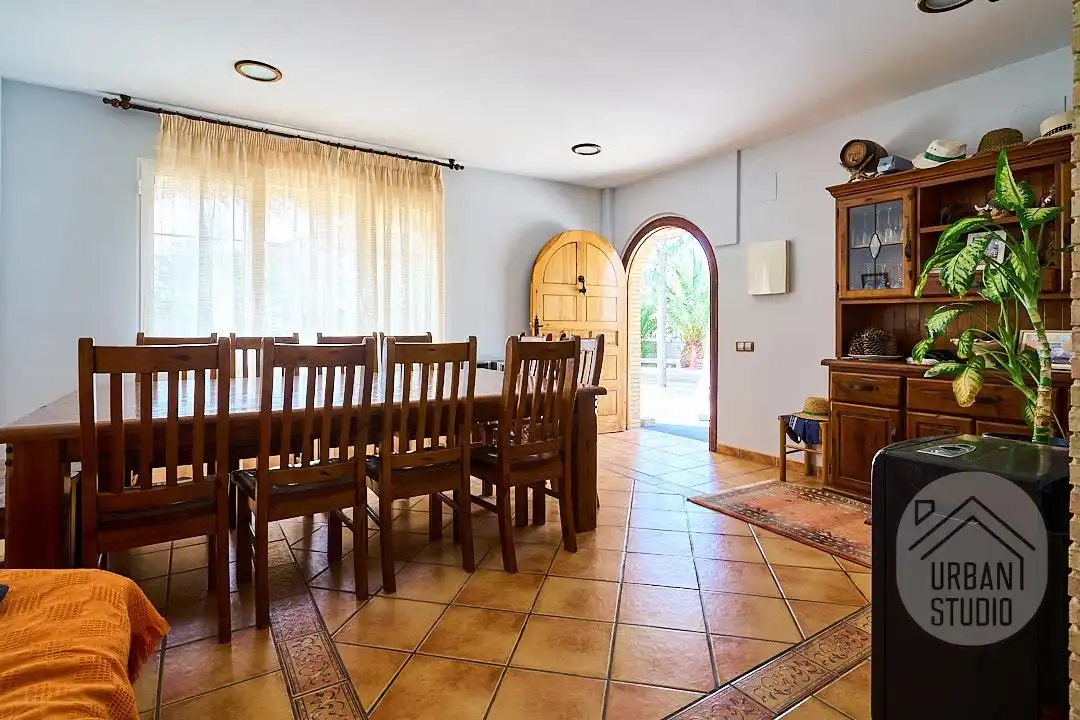 Dining room of Houses for sale in San Vicente del Raspeig / Sant Vicent del Raspeig  with Heating, Private garden and Terrace